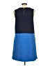 Merona Color Block Blue Casual Dress Size M - photo 2