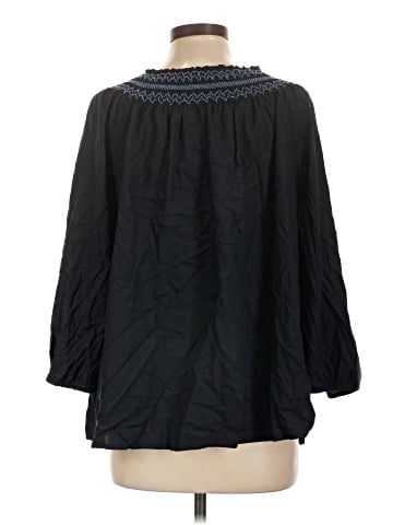 J.Jill 3/4 Sleeve Blouse (view 2)