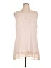 Belldini Tan Sleeveless Blouse Size XL - photo 1