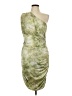 PrettyLittleThing Tie-dye Green Cocktail Dress Size 12 - photo 1