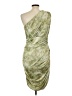 PrettyLittleThing Tie-dye Green Cocktail Dress Size 12 - photo 2