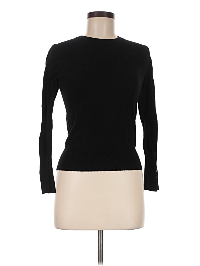 Pre-owned Zara Turtleneck Sweater In Black