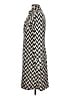 BCBGMAXAZRIA Chevron-herringbone Ivory Black Casual Dress Size L - photo 5