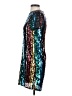 Mi ami 100% Polyester Teal Cocktail Dress Size XS - photo 5