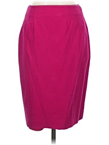Linda Allard Ellen Tracy Silk Skirt (view 1)