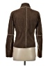 Velvet 100% Polyester Solid Brown Jacket Size S - photo 2