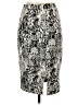 Coin 1804 Print Silver Gray Formal Skirt Size L - photo 2