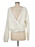 Hollister Solid Ivory Pullover Sweater Size M - photo 2