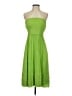 J.Crew 100% Silk Solid Green Cocktail Dress Size 4 - photo 1