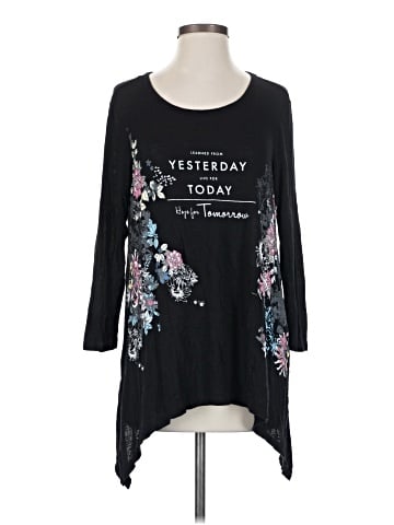 i Jeans by Buffalo 3/4 Sleeve T-Shirt (view 1)