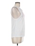 Fleo White Sleeveless T-Shirt Size M - photo 4