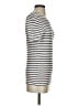 A.P.C. Stripes Silver Ivory Short Sleeve Turtleneck Size XS - photo 4