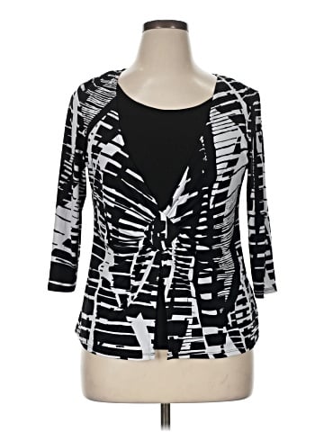 Notations 3/4 Sleeve Top (view 1)