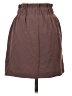 Assorted Brands Solid Brown Casual Skirt Size S - photo 2