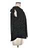 Lauren Conrad Stars Black Short Sleeve Top Size M - photo 4