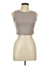 Yogalicious Tan Sleeveless T-Shirt Size L - photo 1