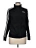 Adidas 100% Polyester Black Track Jacket Size M - photo 1