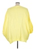 bryn WALKER 100% Cotton Solid Yellow 3/4 Sleeve Blouse Size 3X - photo 2