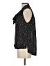 Free People 100% Polyester Stars Black Sleeveless Blouse Size XS - photo 5