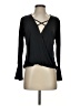 Veronica M. Black Long Sleeve Blouse Size S - photo 1