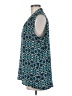 Laundry by Shelli Segal 100% Polyester Teal Sleeveless Blouse Size M - photo 5