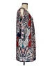 Glam 100% Polyester Paisley Blue Casual Dress Size M - photo 4