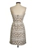 Judith March Graphic Tan Cocktail Dress Size S - photo 2