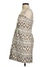 Judith March Graphic Tan Cocktail Dress Size S - photo 5