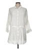 L Space 100% Rayon White Casual Dress Size Med - Lg - photo 1