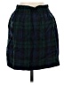 J.Crew 100% Wool Plaid Green Wool Skirt Size 4 - photo 1