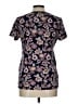 Gap Black Short Sleeve Blouse Size L - photo 2