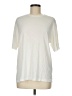 Unbranded Solid Ivory Short Sleeve T-Shirt Size M (estimated) - photo 1