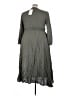 BLOOMCHIC Gray Casual Dress Size 22 - photo 2