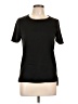 Tahari 100% Polyester Black Short Sleeve Top Size 18 (estimated) - photo 1