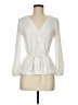 J.Crew 100% Polyloom Ivory Long Sleeve Blouse Size M - photo 1