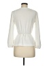 J.Crew 100% Polyloom Ivory Long Sleeve Blouse Size M - photo 2