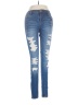 PacSun Hearts Blue Jeans Size 25 waist - photo 1