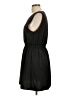 Unbranded Solid Black Casual Dress Size L - photo 5