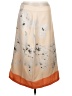 Unbranded Graphic Tan Formal Skirt Size M - photo 1