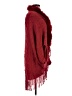 Shein 100% Acrylic Red Poncho One size - photo 4