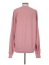 Comfrt Solid Pink Sweatshirt Size S - photo 2