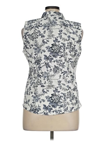 Talbots Sleeveless Button-Down Shirt (view 2)
