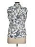 Talbots Ivory Sleeveless Button-Down Shirt Size 16 Petite - photo 2