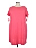 Avenue Solid Pink Casual Dress Size 26 - 28 Plus - photo 1