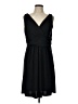 Ann Taylor Factory Solid Black Cocktail Dress Size 12 - photo 1