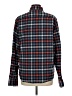 UNTUCKit 100% Cotton Plaid Black Long Sleeve Button-Down Shirt Size L - photo 2