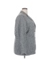 Elleven 100% Polyester Houndstooth Gray Blazer Size 2XL - photo 4