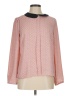 CeCe 100% Polyester Pink Long Sleeve Blouse Size M - photo 1