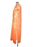 J.Crew 100% Polyester Metallic Orange Cocktail Dress Size 6 - photo 5