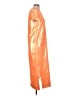 J.Crew 100% Polyester Metallic Orange Cocktail Dress Size 6 - photo 4